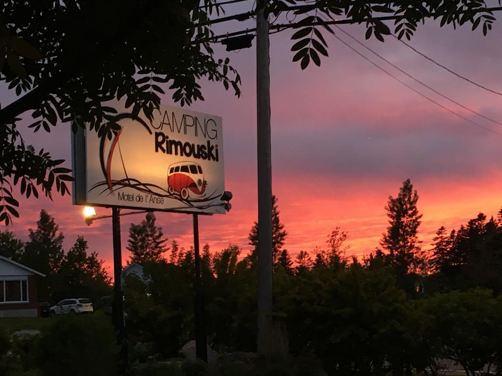 Motel De L'Anse Et Camping Rimouski Esterno foto